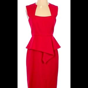 BCBGMaxazria peplum dress
